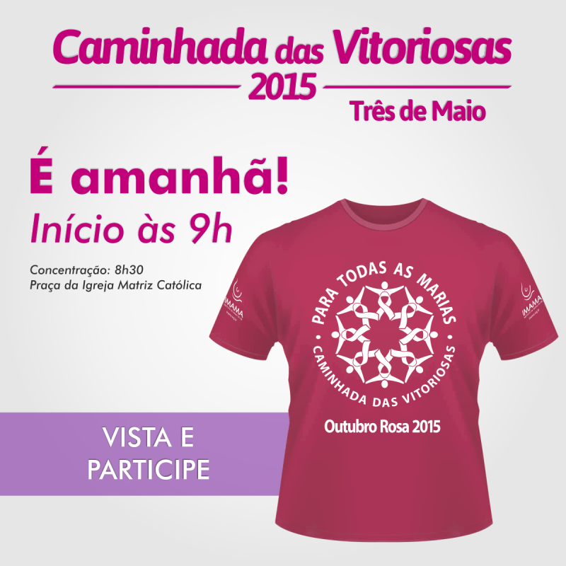 INICIA O OUTUBRO ROSA